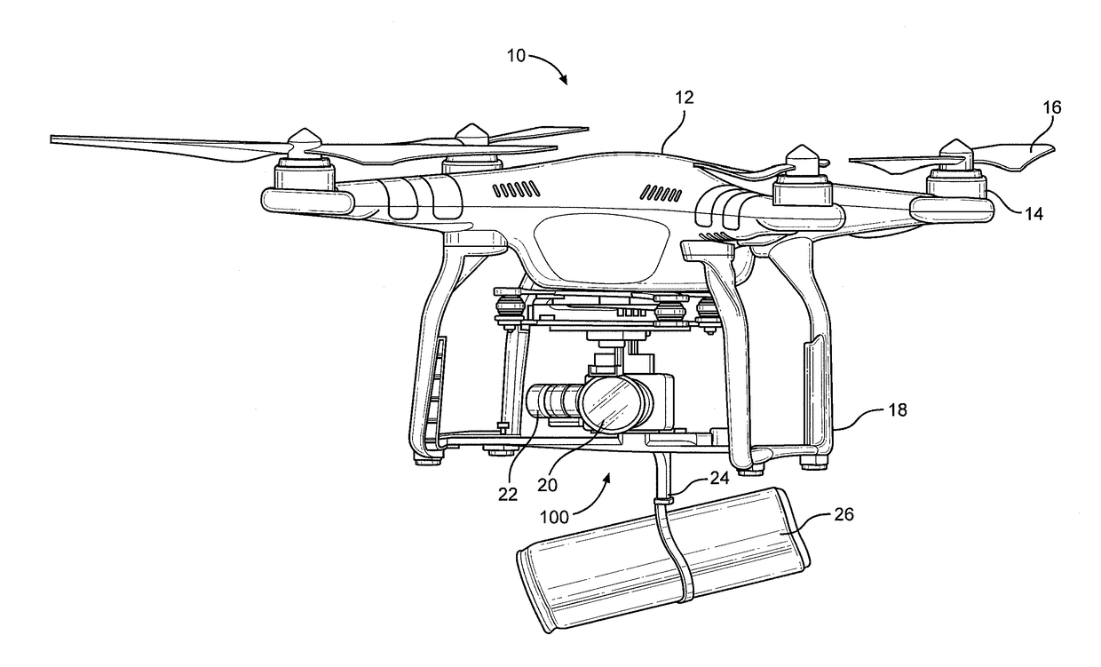 Dropping mechanism with universal mounting points