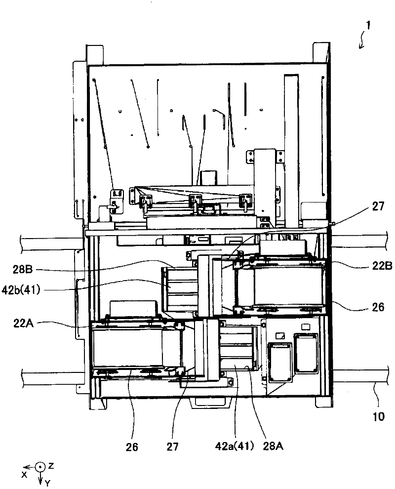 Label dispensing device