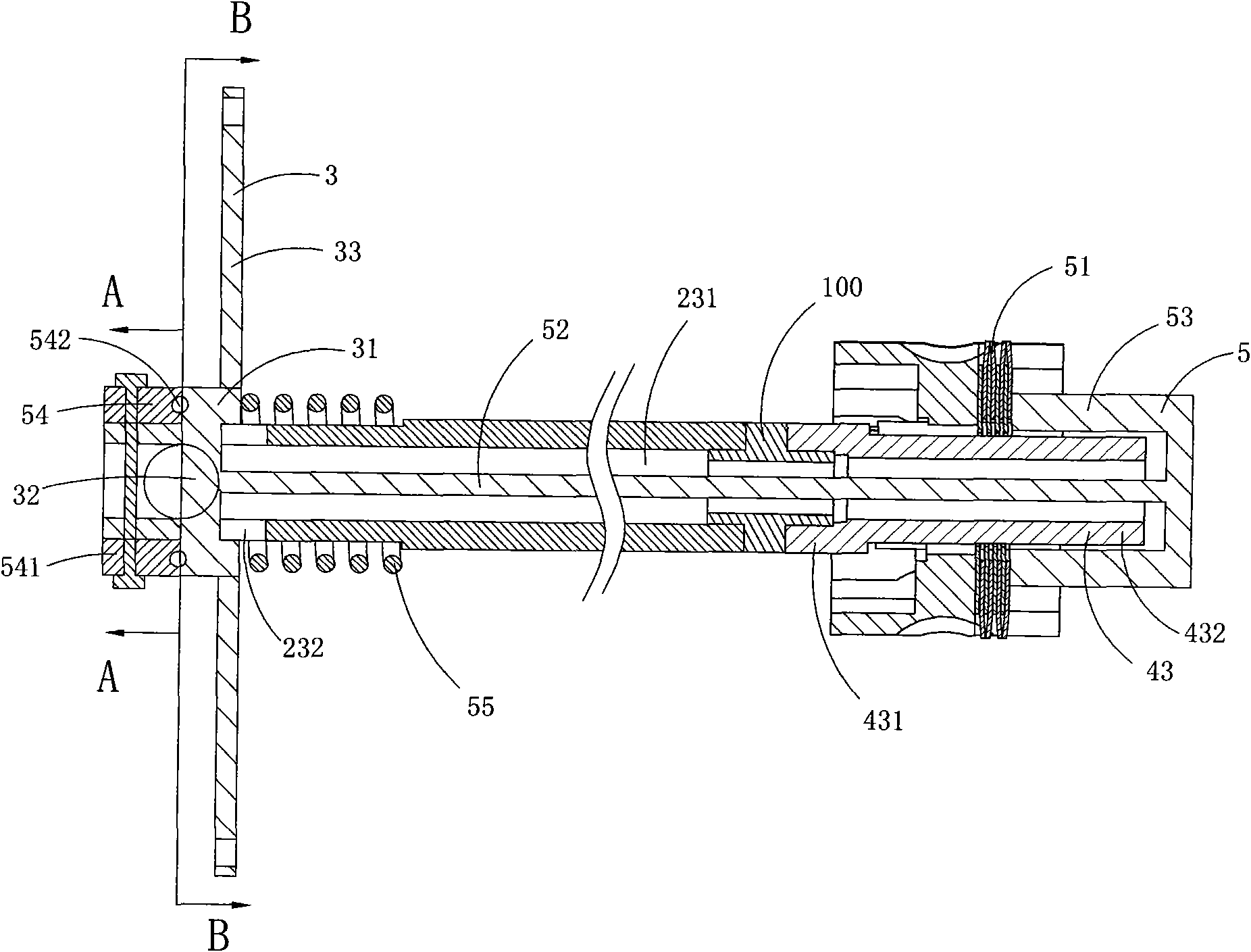 Manual and electrical integral operating mechanism of 10KV vacuum circuit breaker