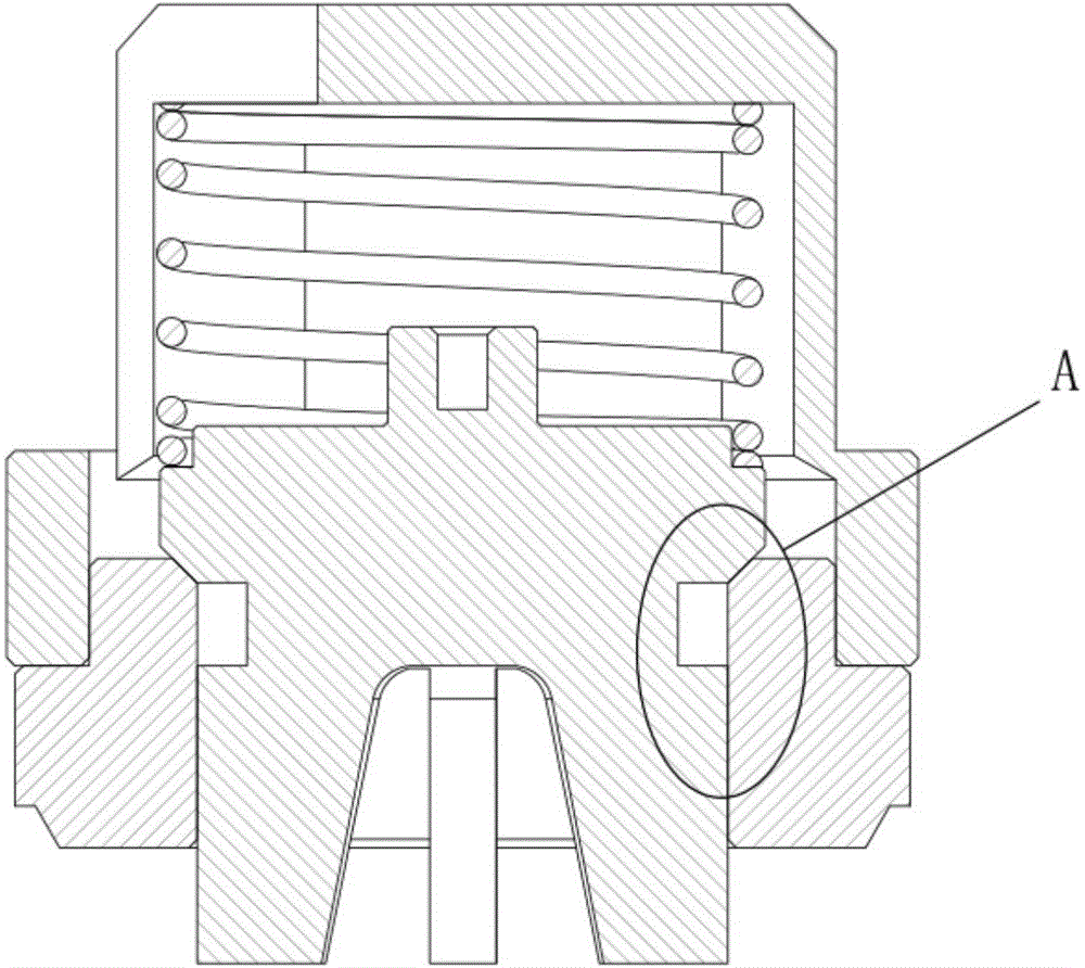 Liquid feeding and draining one-way valve of urea liquid ammonia pump