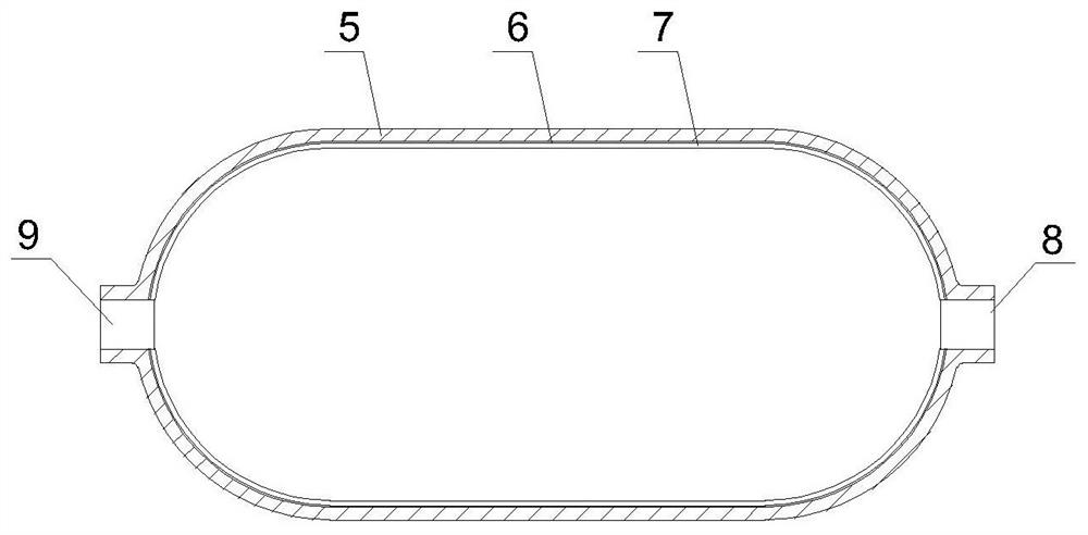 Hydrogen storage cylinder or oxygen storage cylinder manufactured by spinning titanium alloy pipe