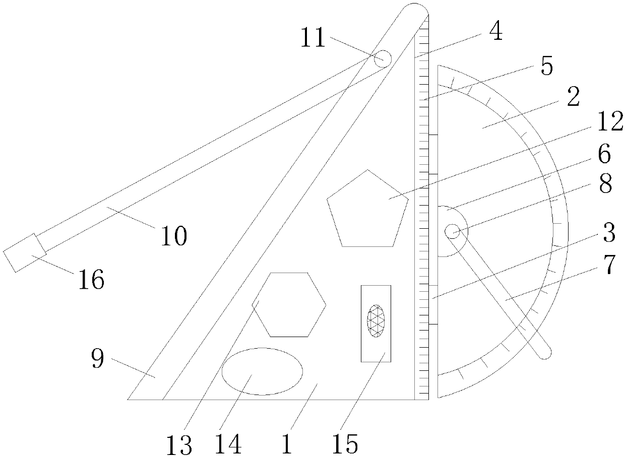 Multi-element teaching aid device