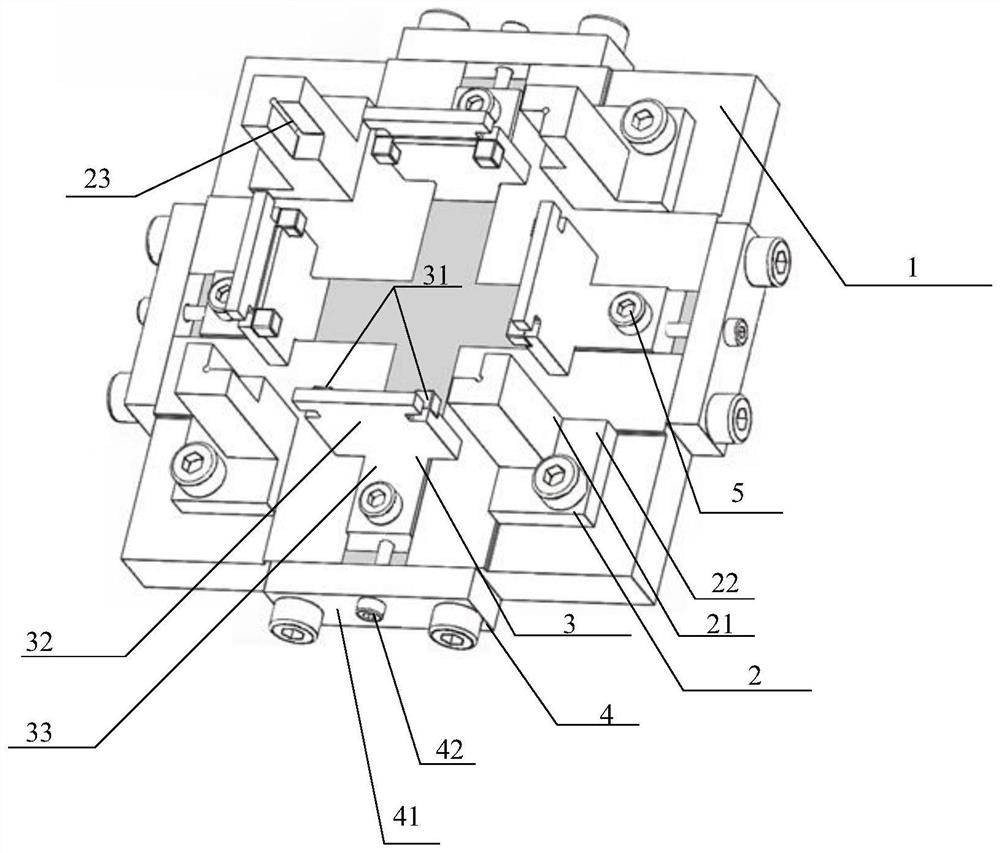 MPO lens low stress pretreatment device and its application method