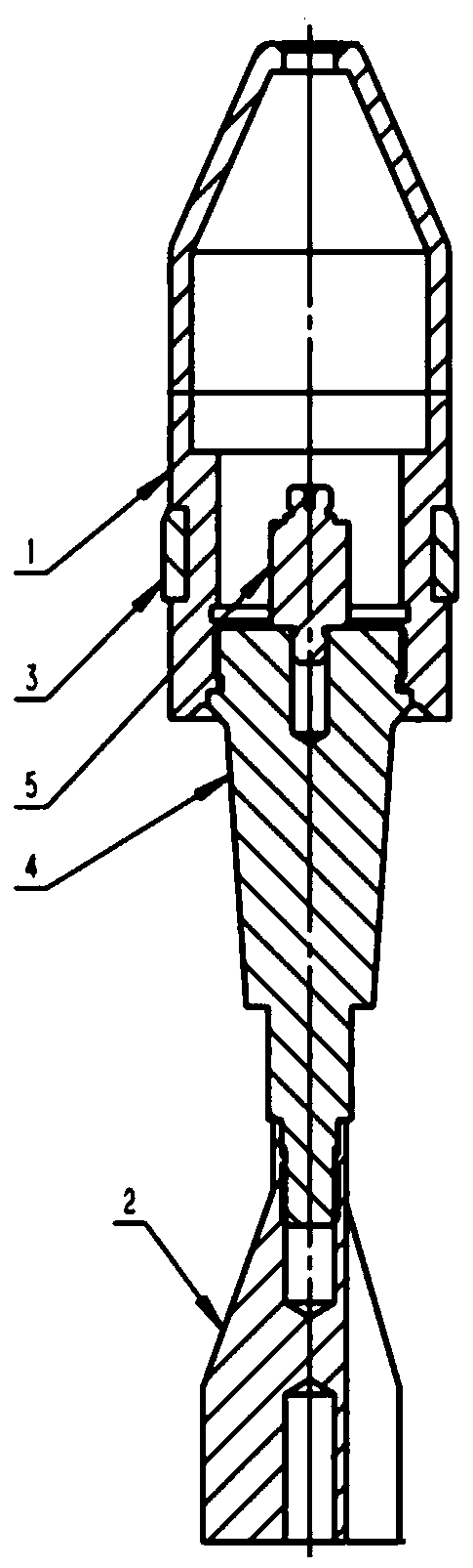 A Simulated Projectile Velocity Measurement System for the Study of the Impact and Squeeze Process of Countersunk Projectiles