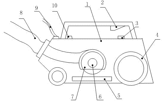 Device for compacting and snipping resin-based composite prepreg spread layer