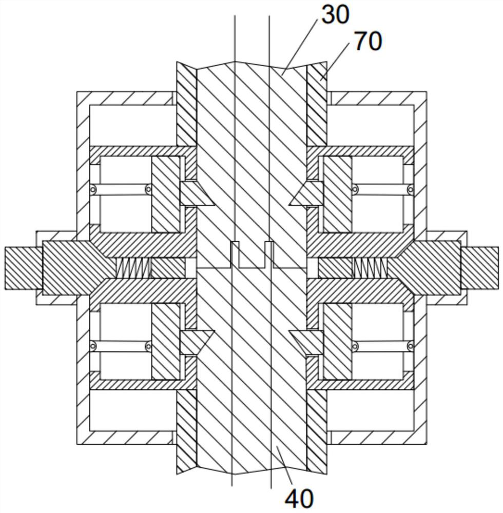 A high-voltage cable plug joint fixing device and its use method