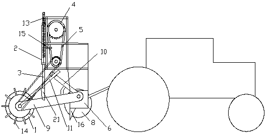 Multi-ridge multipurpose ponding machine