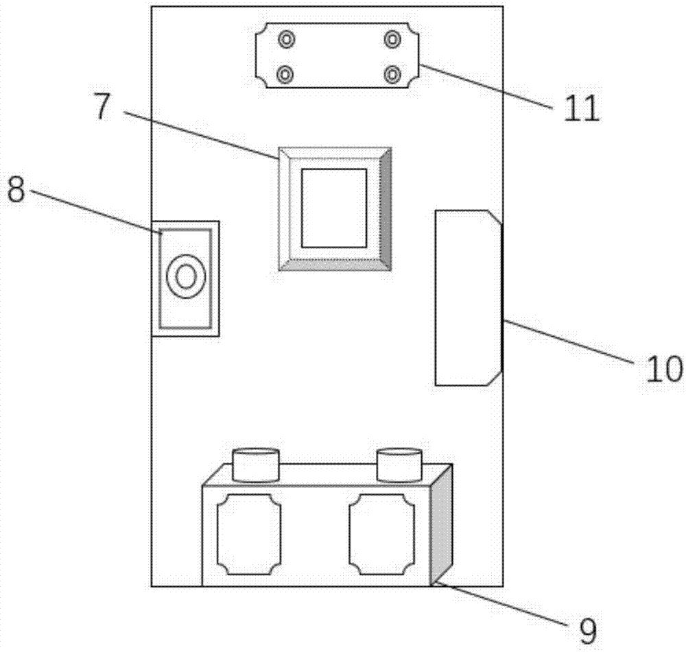 Ultrasonic therapeutic apparatus based on cloud service and used for ear, nose and throat department