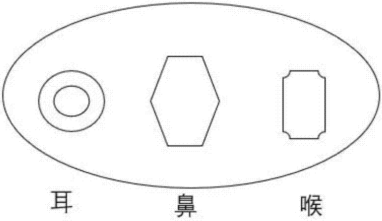 Ultrasonic therapeutic apparatus based on cloud service and used for ear, nose and throat department