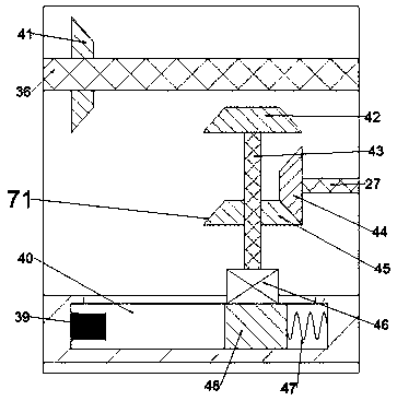 Movable indoor drainage equipment