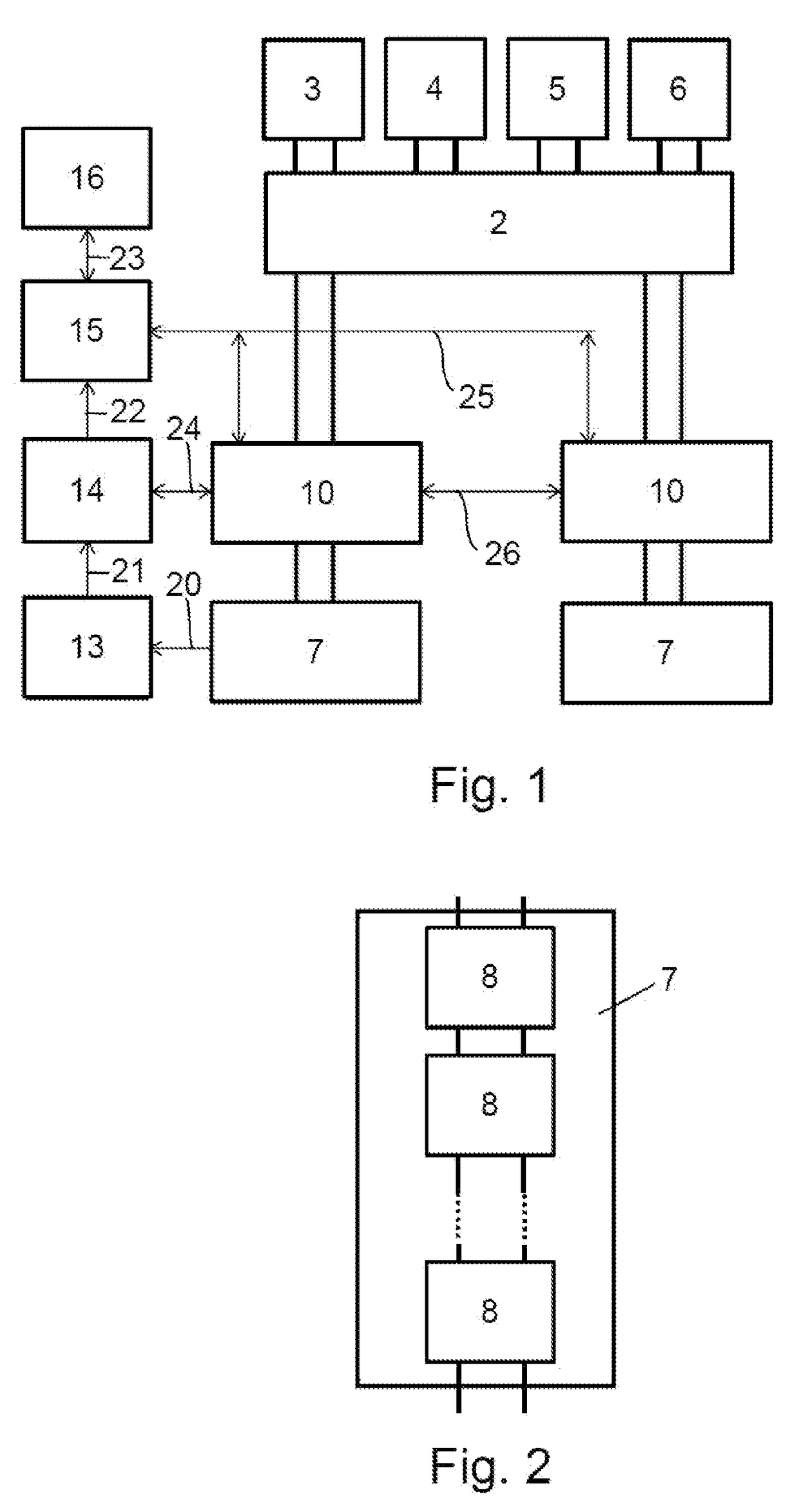 Drive system having DC power supply for a submarine