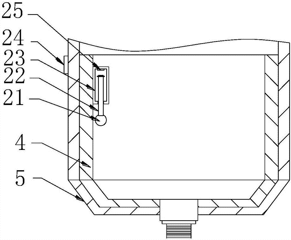 Vehicle air conditioner oil-gas separator