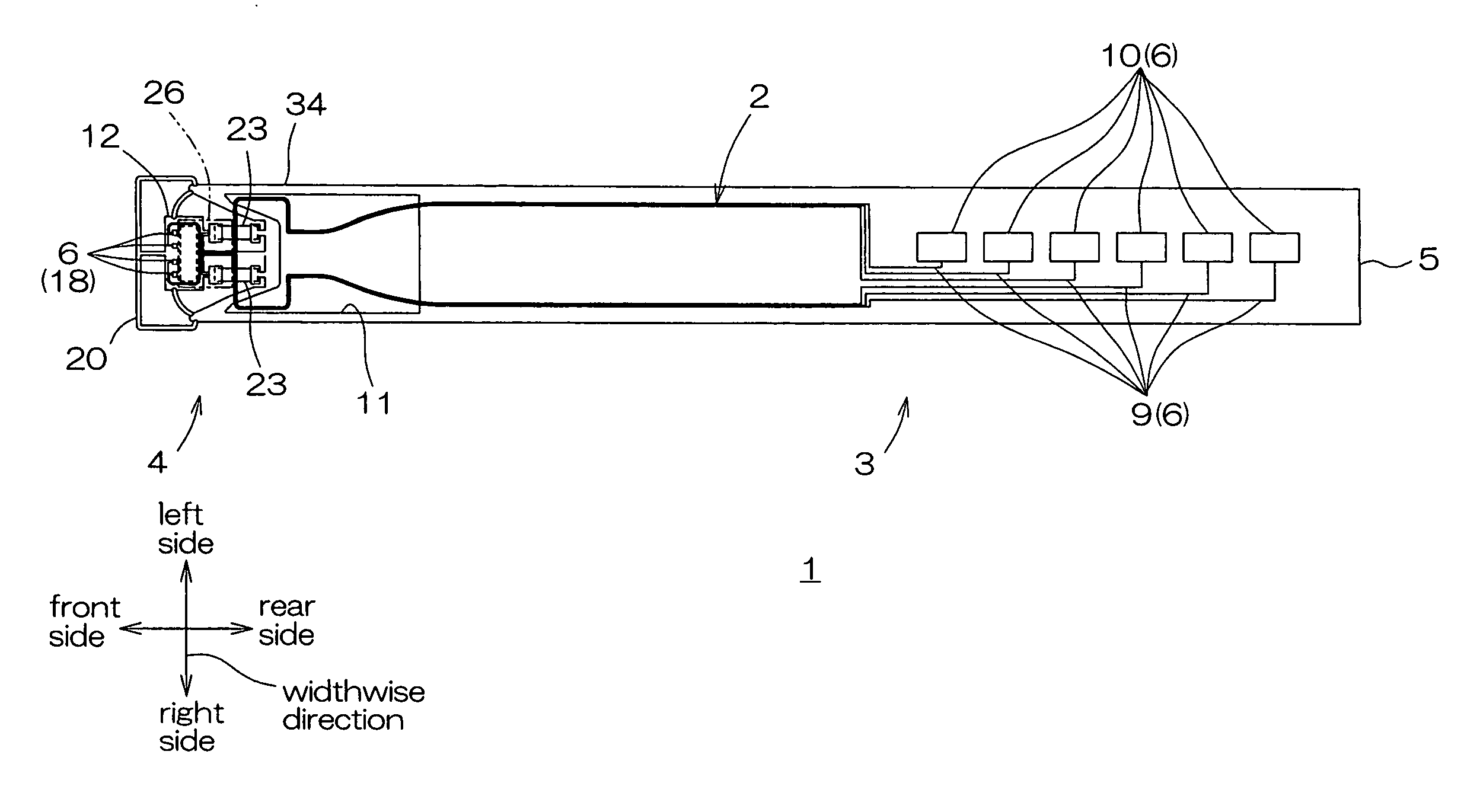 Suspension board with circuit