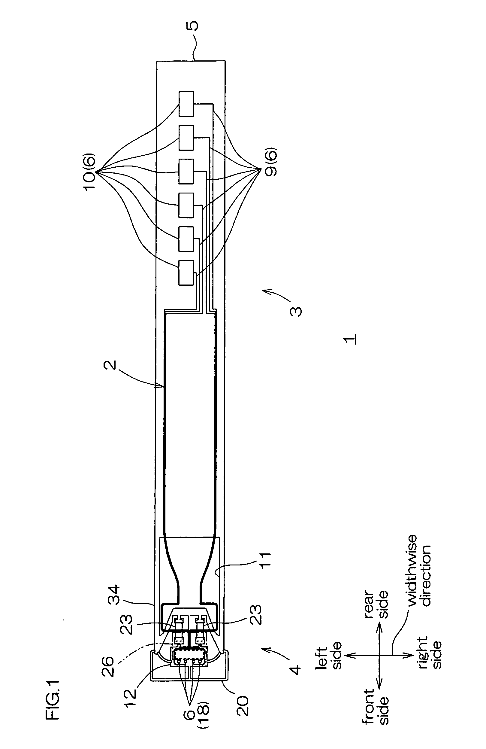 Suspension board with circuit