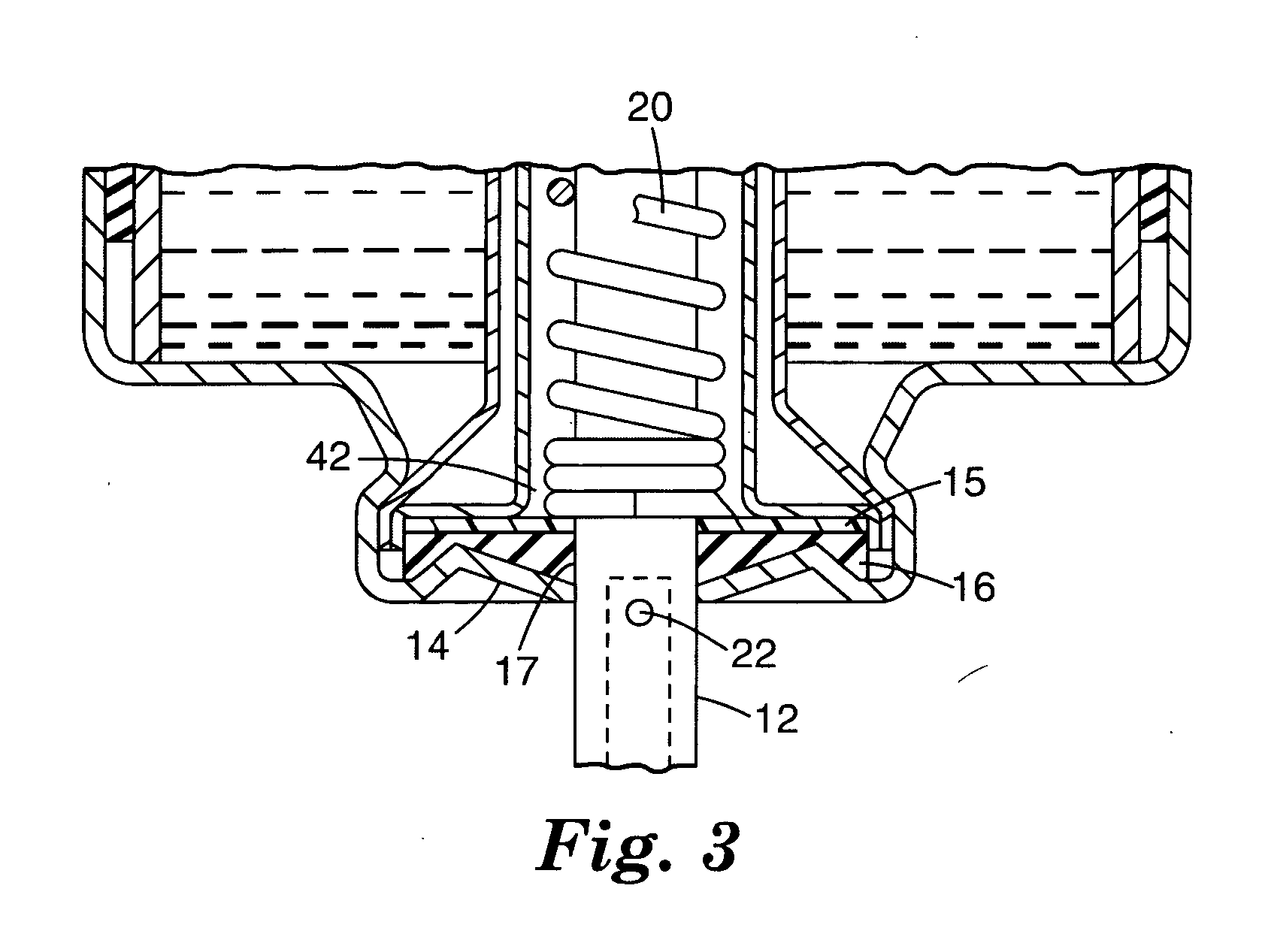 Diaphragm seal for use in a medicinal aerosol