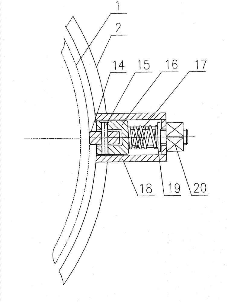 Hydraulic lifting pile righting guide device for offshore jack-up platform