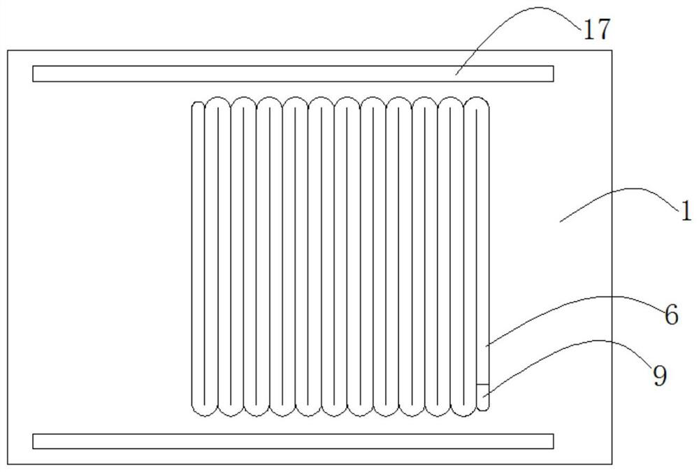 A rapid cooling device for steel pipe production