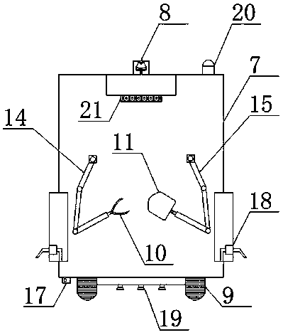 Building garbage management system based on big data analysis and method thereof