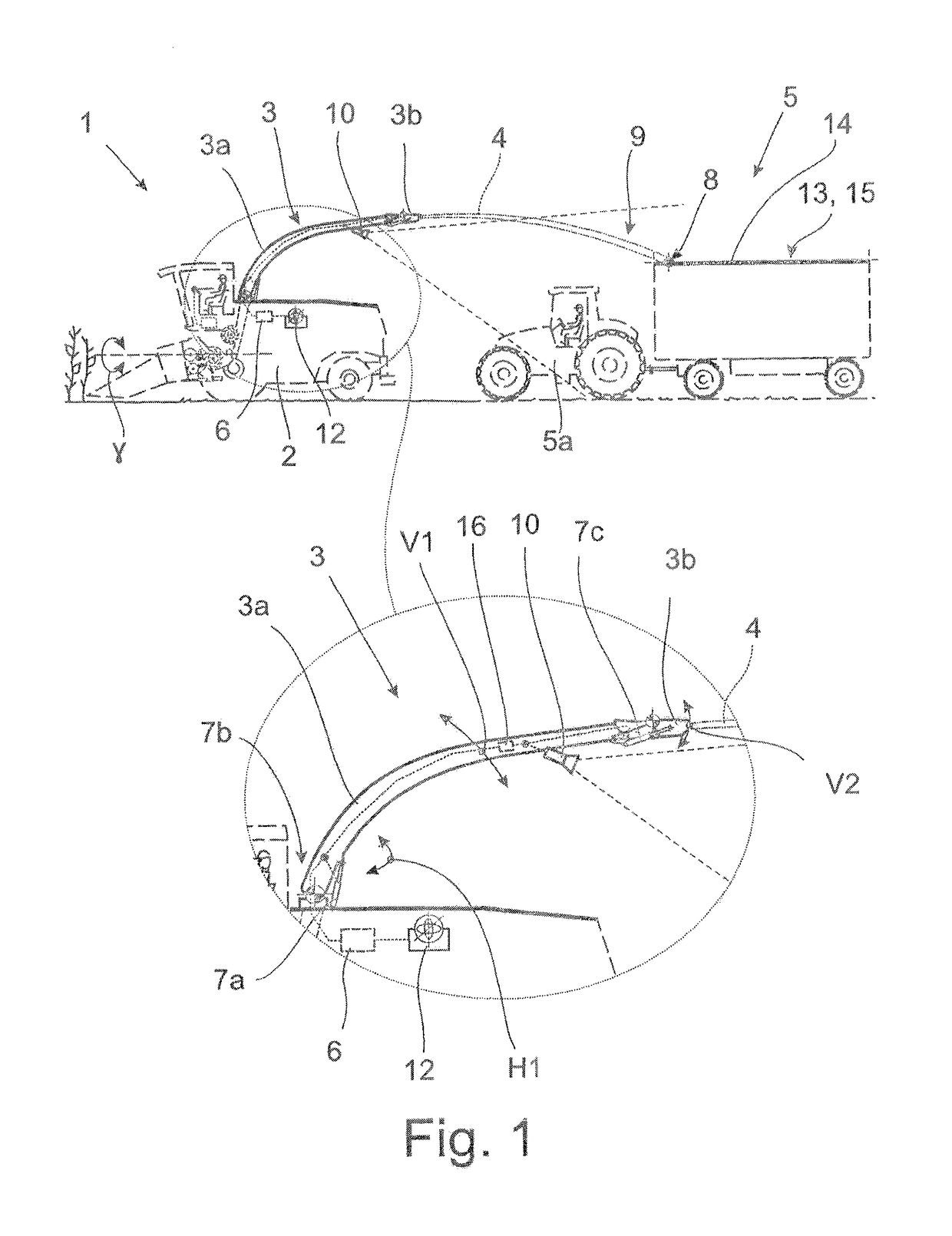 Crop harvesting machine