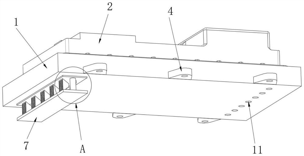 New energy battery protection device