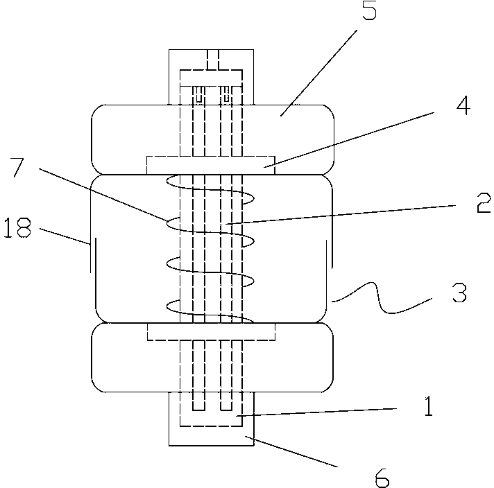 Rod secure socket used for charging high-power autonomous robot