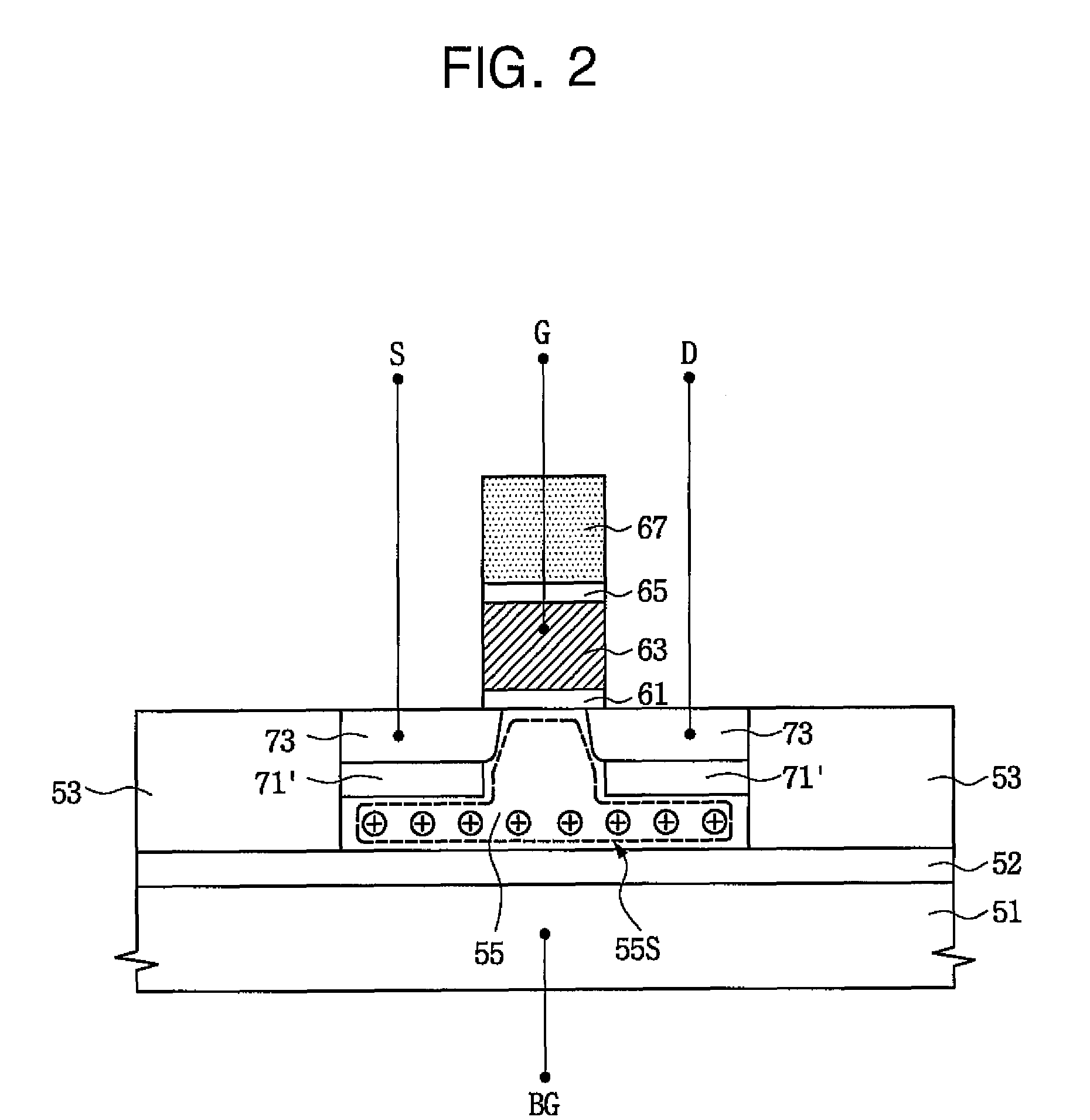 Single transistor memory device having source and drain insulating regions and method of fabricating the same