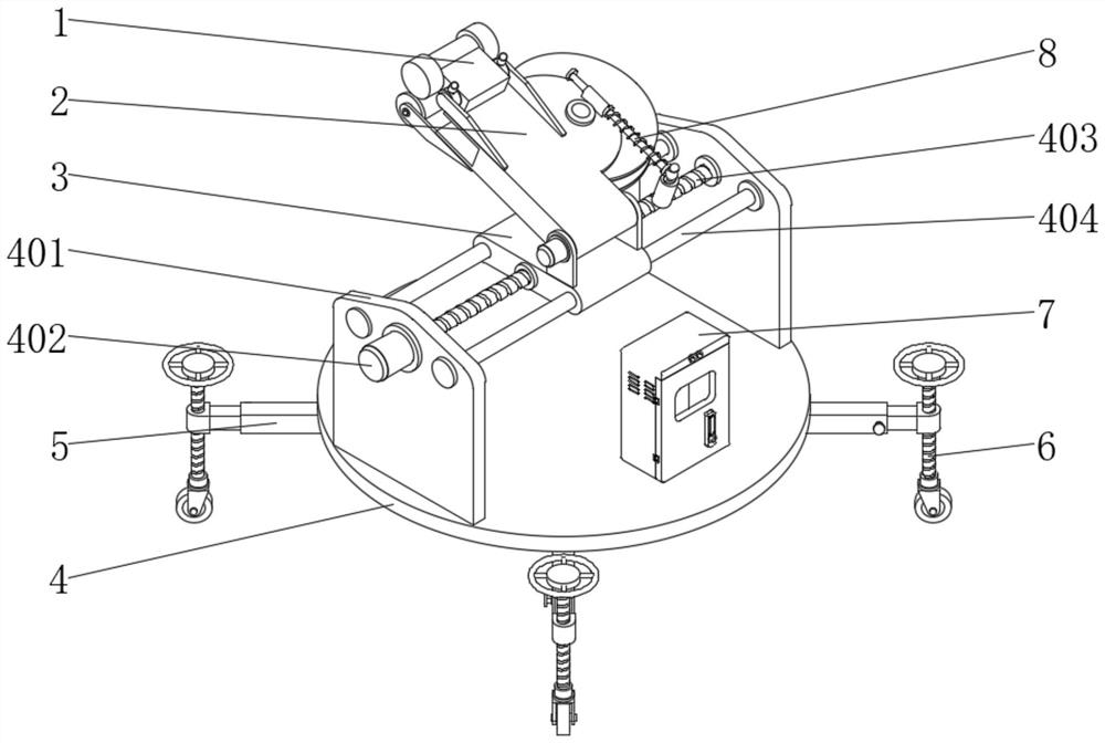 Cable construction conveying guide structure