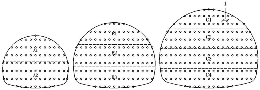 Rapid pre-reinforcement grouting method for excavation of tunnel face of deeply-buried high-pressure water-rich tunnel