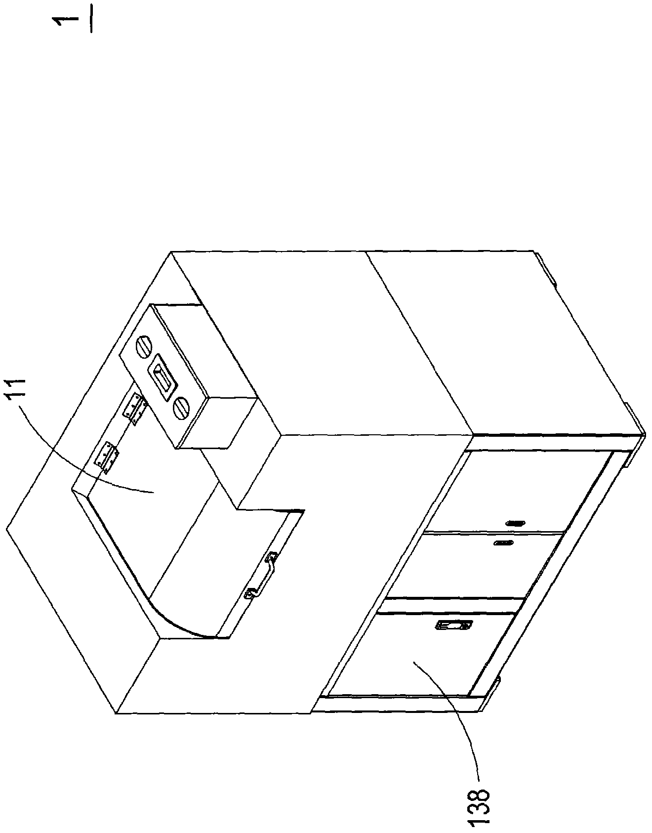 Powder filtering system and self cleaning assembly thereof