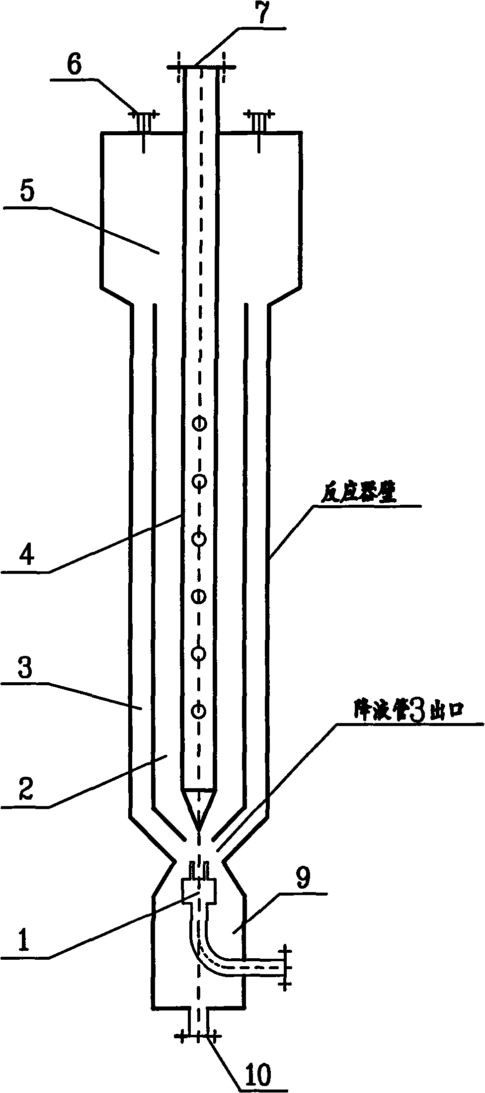 Novel liquid-liquid heterophase reactor