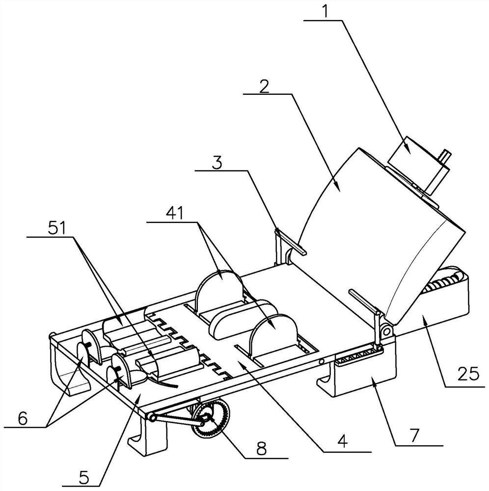 Orthopedic rehabilitation treatment device