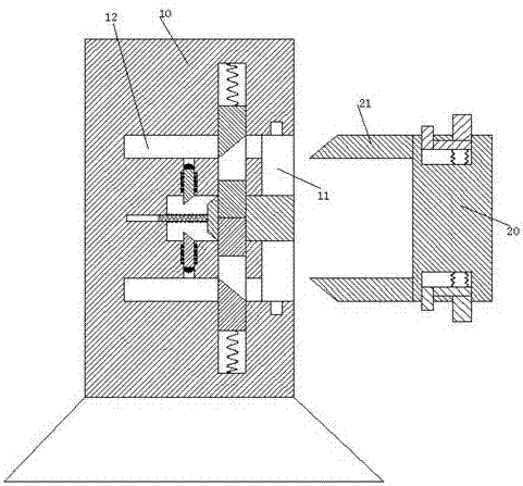 Charging pile device for pure electric vehicle