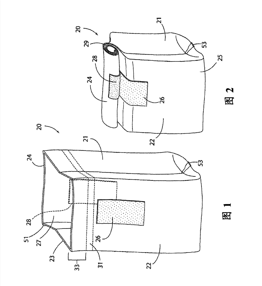 Reclosable packaging using a low-tack adhesive fastener