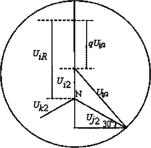 Series connection type voltage transient variation compensation control circuit and control method