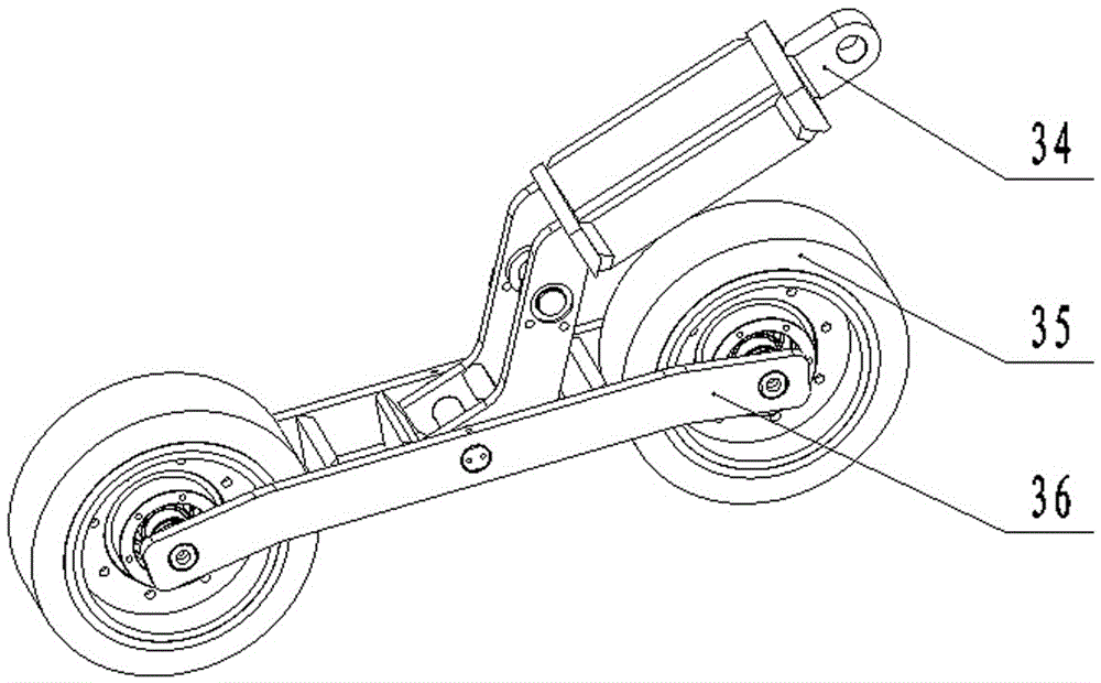 Mine-used large-span adaptive traction self-moving belt loader