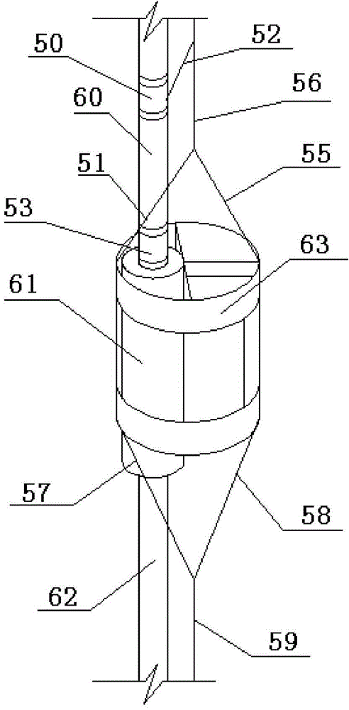 Method and matched equipment for performing fire-fighting and rescue in building