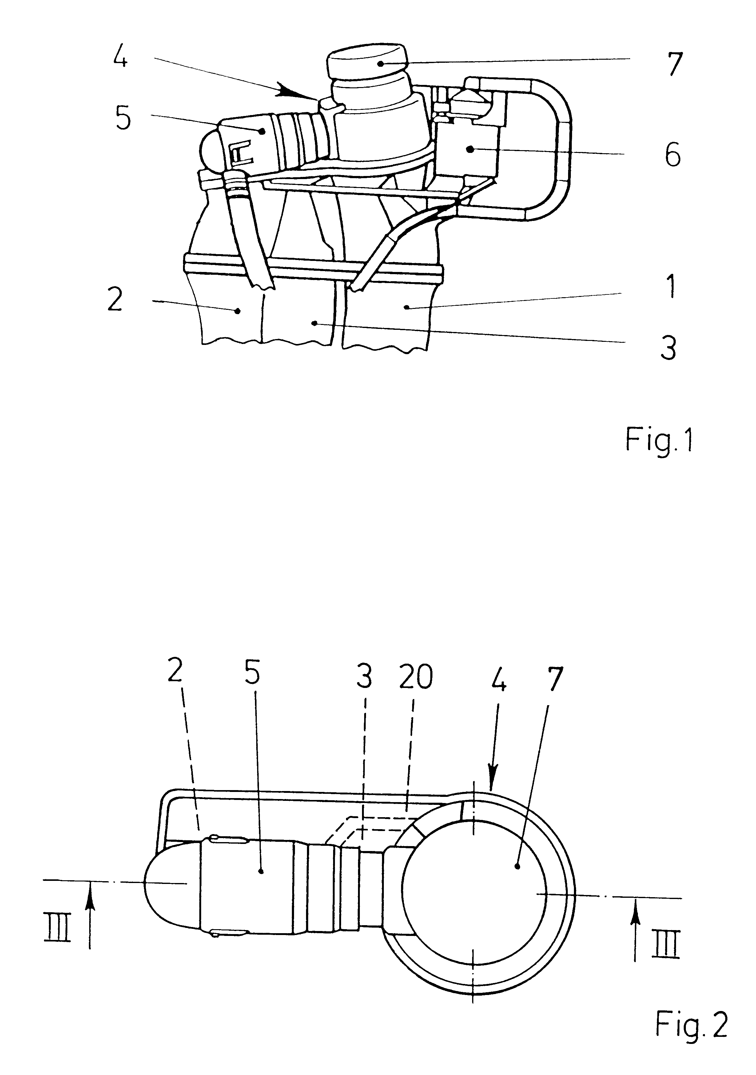 Plug neck for a filler neck of a fuel tank