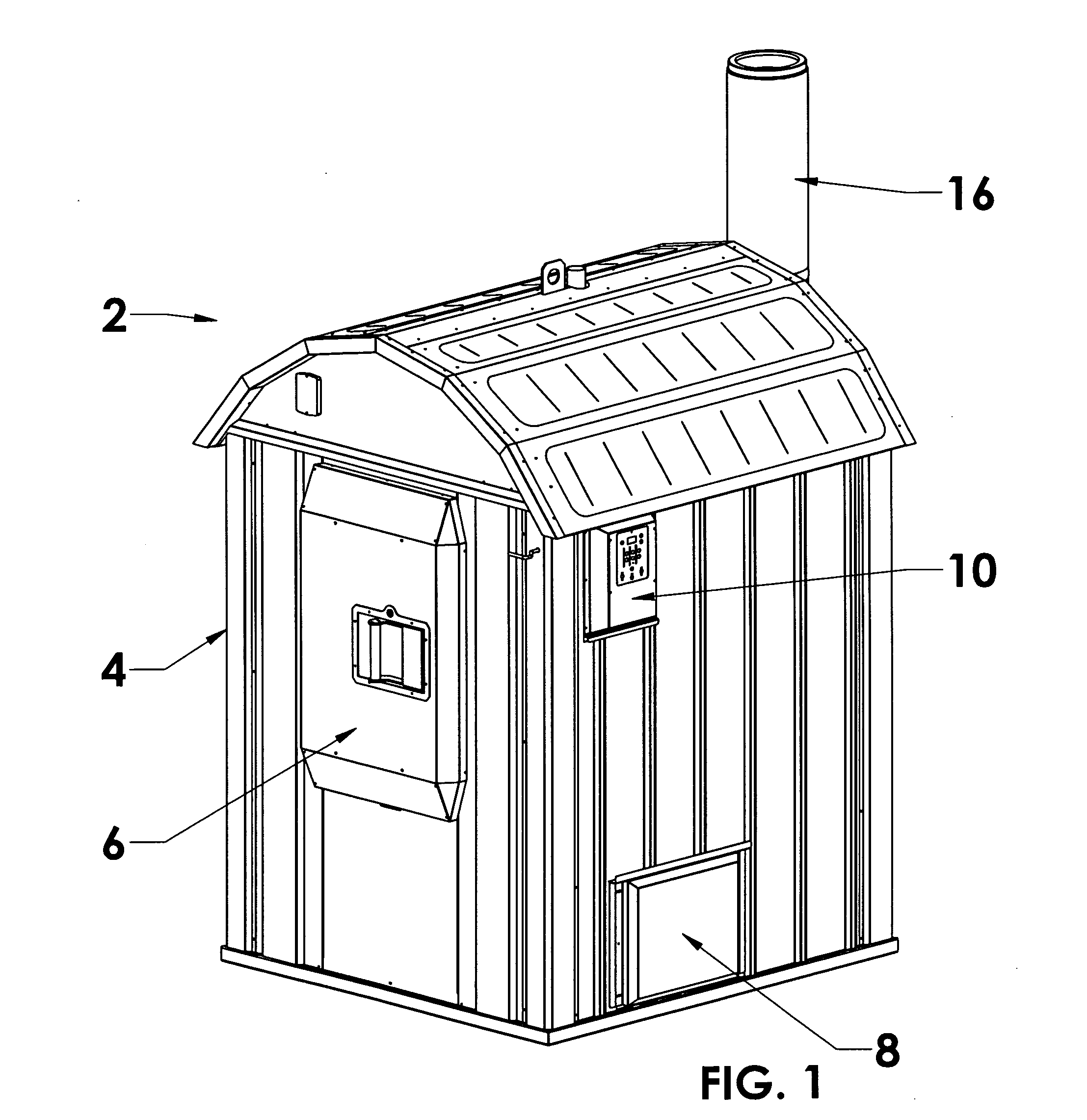 Wood fired boiler