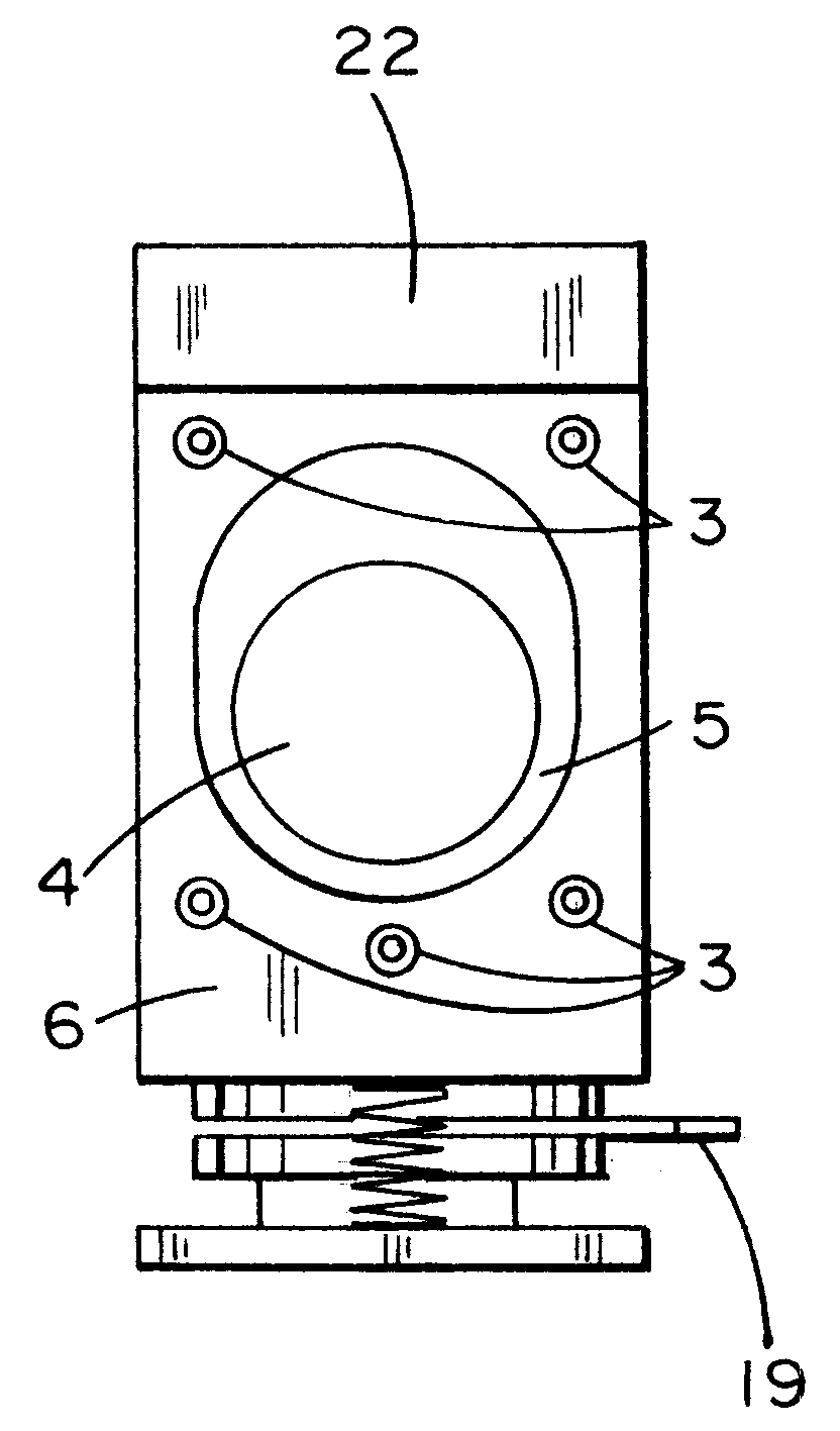 Humidity chamber for scanning stylus atomic force microscope with cantilever tracking