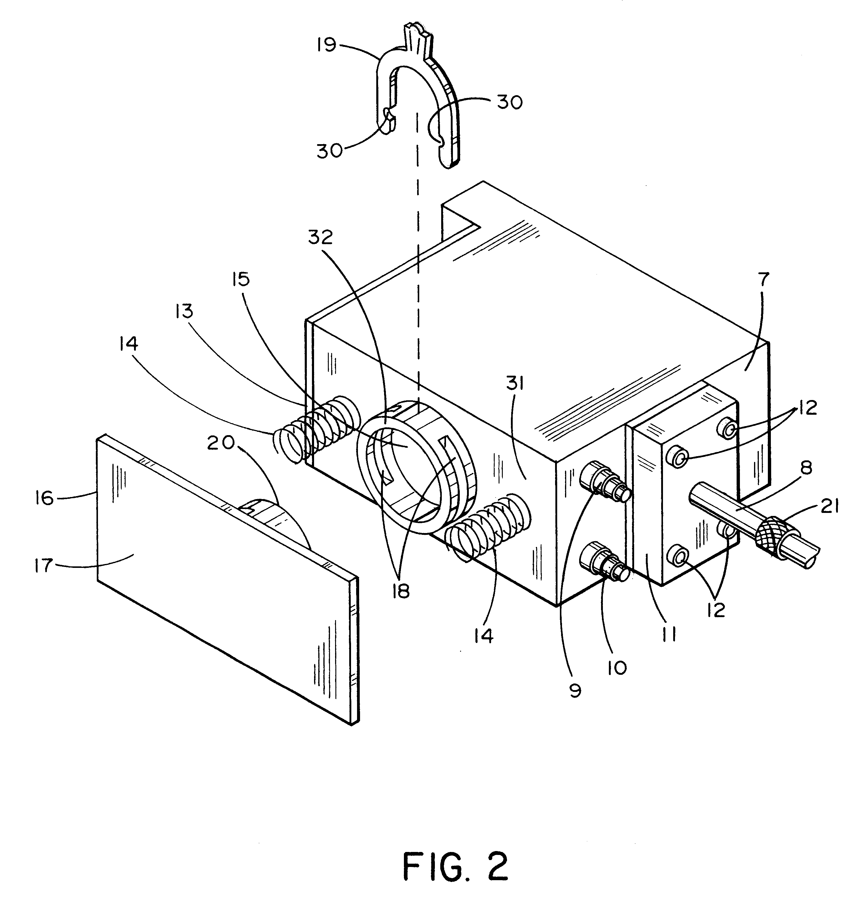 Humidity chamber for scanning stylus atomic force microscope with cantilever tracking