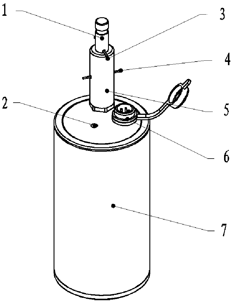 Stirring-type land mine simulation device and simulation method