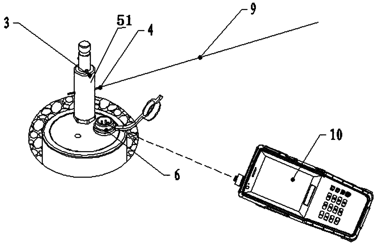 Stirring-type land mine simulation device and simulation method