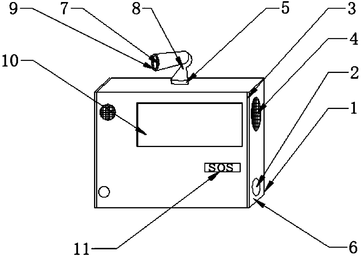 Indoor automatic positioning device