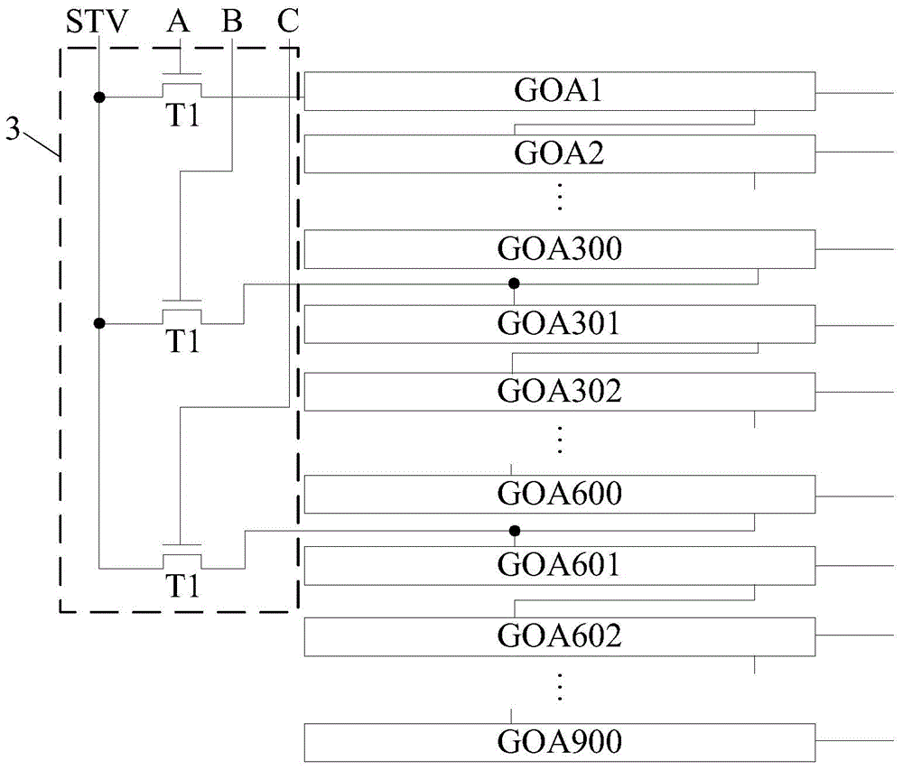 GOA circuit and driving method thereof, as well as display panel and display device