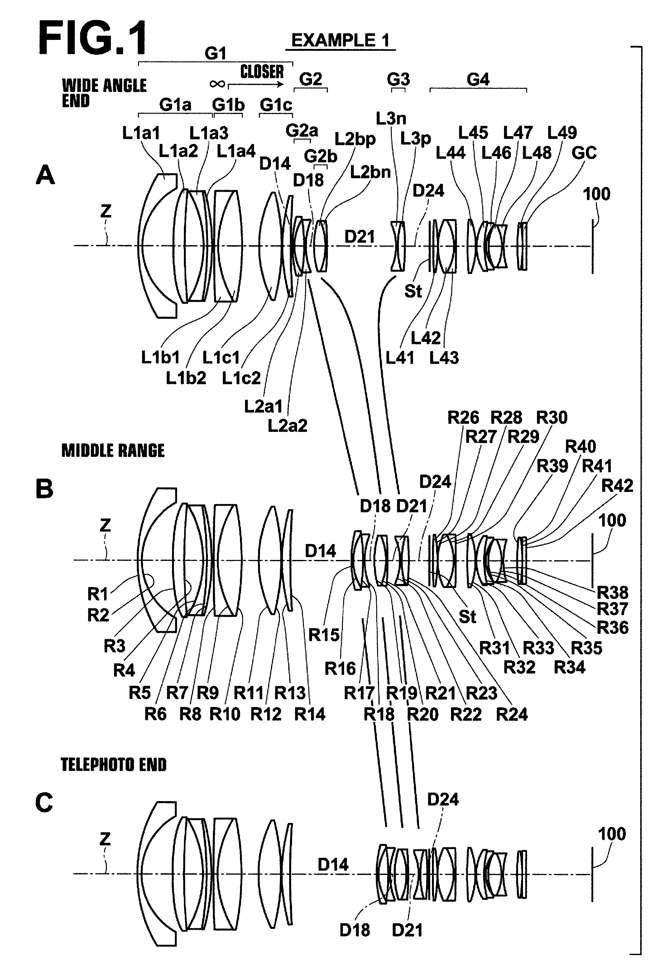 Zoom lens and imaging apparatus