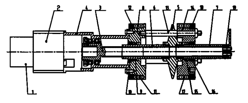 Apparatus for cleaning gun by abrasive material stream