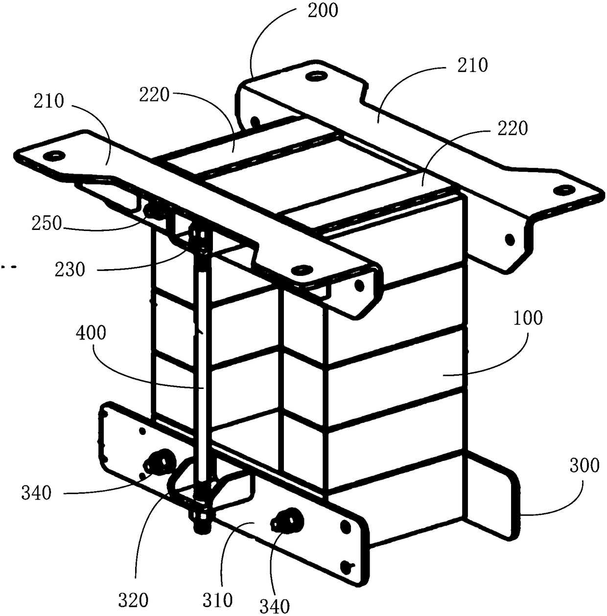 Reactor clip structure