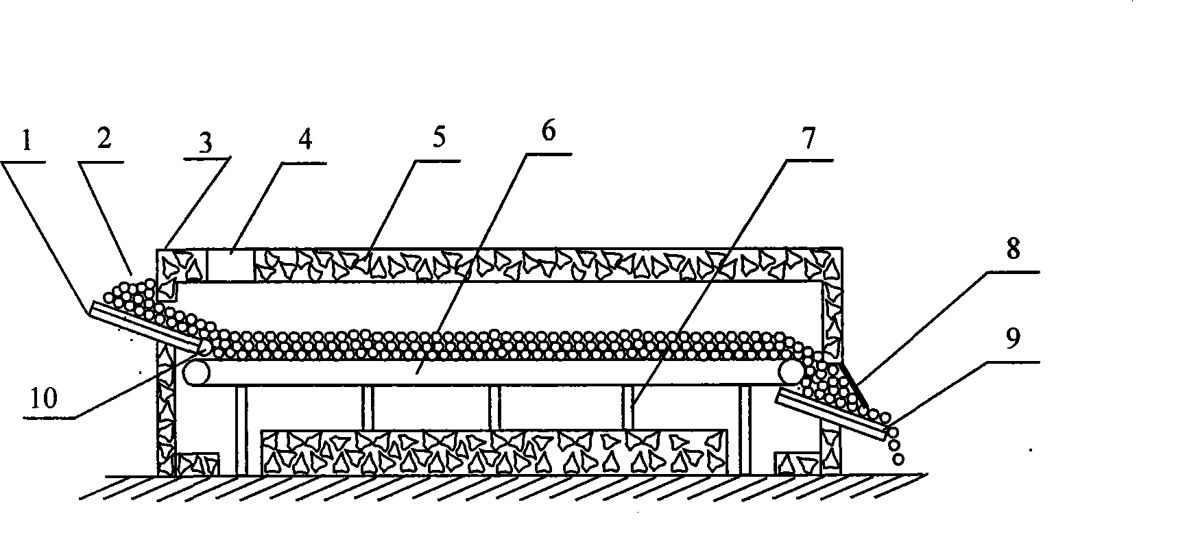 Self-sealing nitrogen circulating cooling method and apparatus