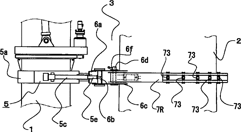 Apparatus for supporting telescopic boom for mounting crane to construct pillar of tower shaped structure and method for constructing pillar