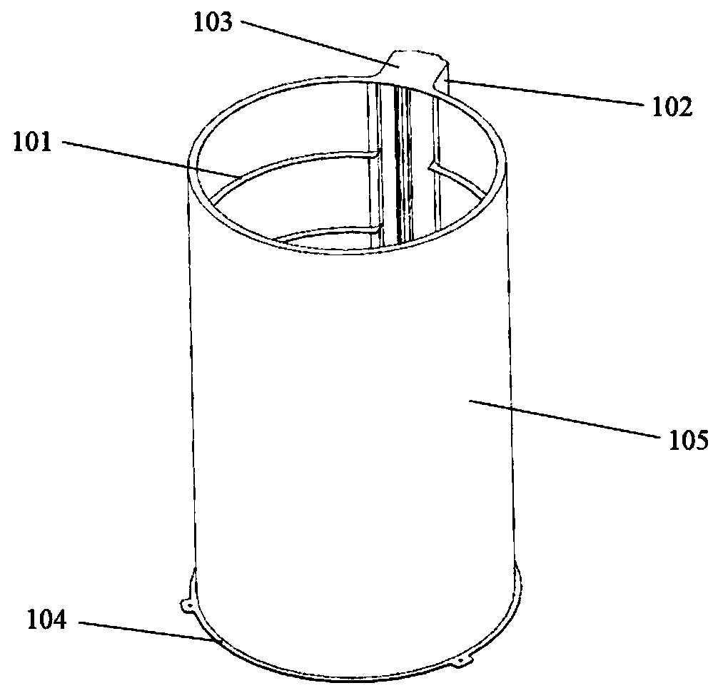 Ultra-light stray light eliminating assembly suitable for coaxial micro-nano remote sensing camera